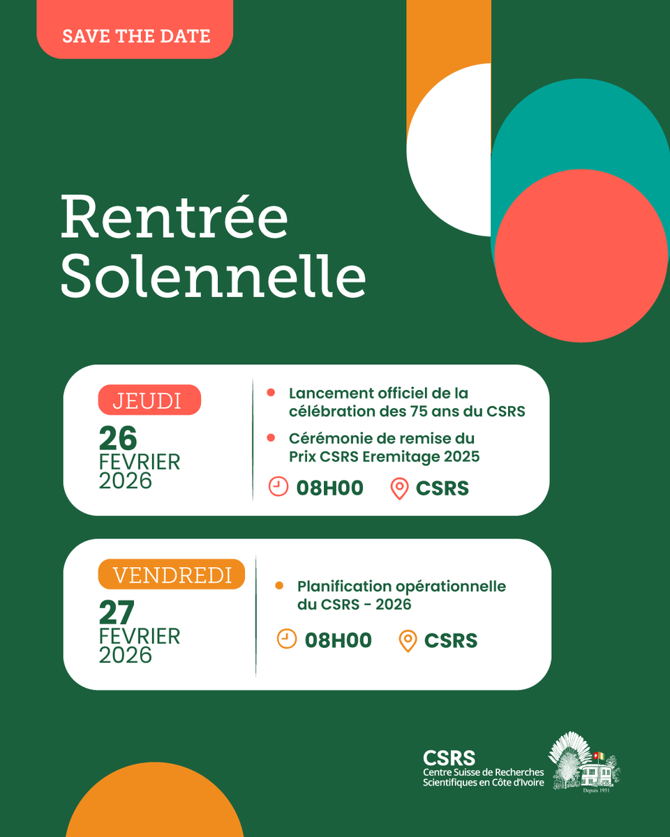 CSRS Côte d'Ivoire tweet media