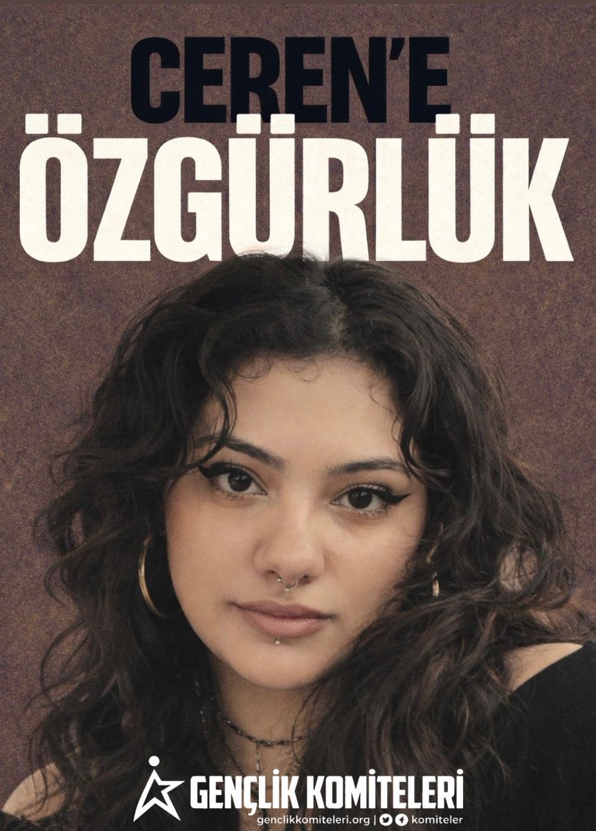 Ceren’e özgürlük!

TEM polisleri tarafından gözaltına alınan Afyon Kocatepe Üniversitesi öğrencisi yoldaşımız Ceren, sosyal medya paylaşımları gerekçe gösterilerek “Terör Örgütü Propagandası” suçlamasıyla tutuklandı.

Gençliğe yönelik ablukayı dağıtacak, yoldaşımızı alacağız.