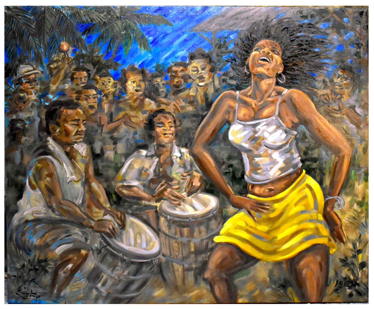 moisturizedRN's tweet image. Black art is beautiful. 

All artwork is by Samuel Lind, Afro Puerto Rican artist that resides in Loíza, Puerto Rico 🇵🇷. 

Happy Black History month!