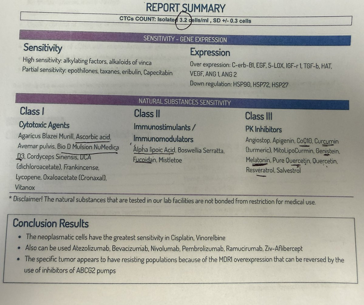 If you or someone who love has CANCER, I urge you to look into an amazing test called RGCC.

This test, takes a sample of your blood, analyzes it, breaks down its genetic sequence, and then gives the following pieces of information:

1. Circulating tumor cell count (CTC)

2.