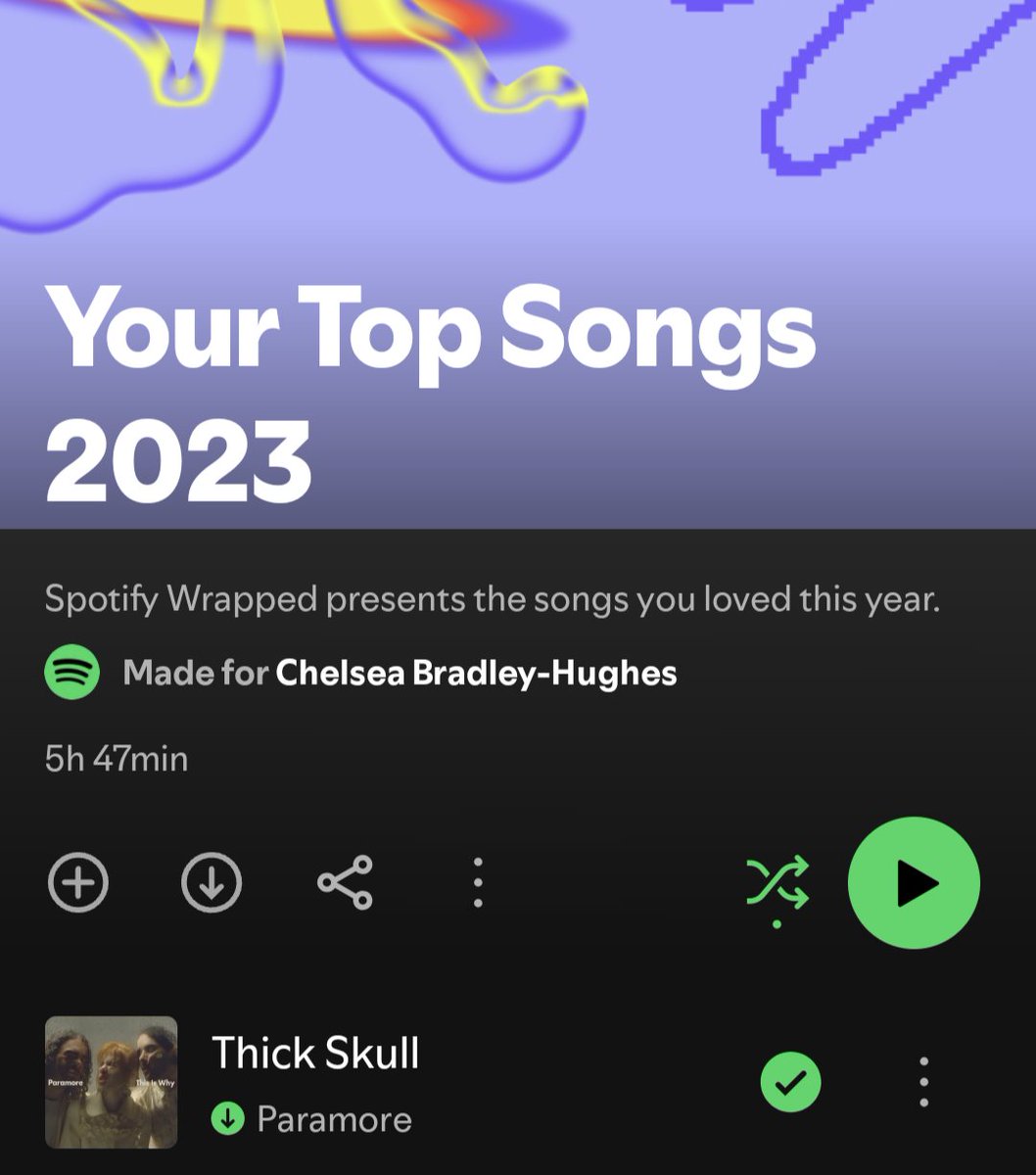 It's always been Thick Skull for me
.. 💛💀