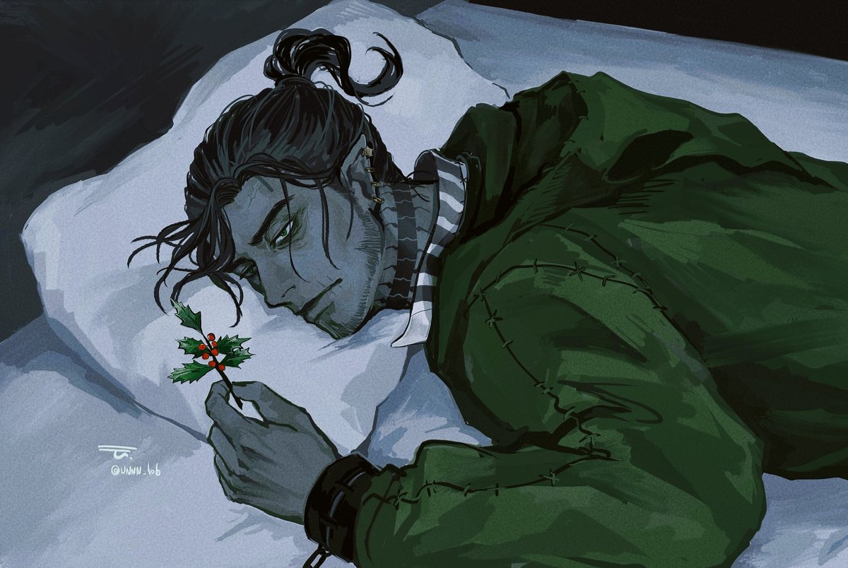 一日一絵🐛スウィング
好きなクリスマスソングイメージその1

冷たい枕の下に愛がある