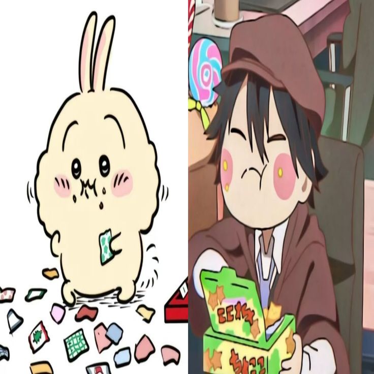 luubms's tweet image. rampo is so usagi