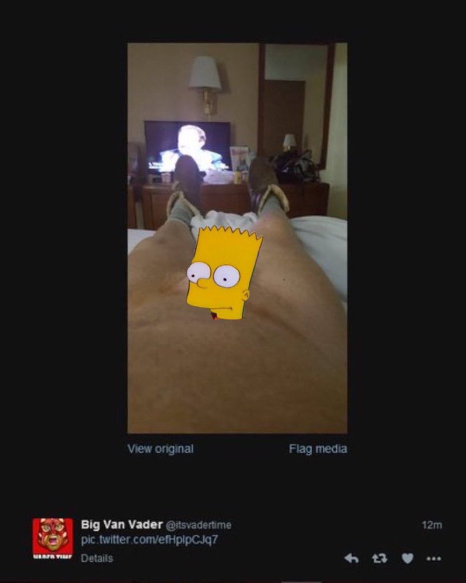 That time Vader accidentally posted a picture of his cock while wearing Ugg boots.