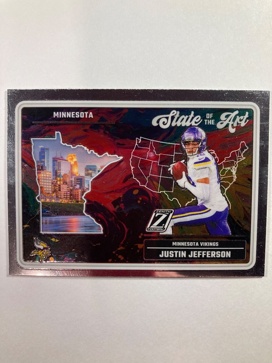 1218Sports's tweet image. 🎁Appreciation Day Giveaway🎁

Winner Announced Wednesday

🔥Justin Jefferson Panini State of the Art (Minnesota)

To enter
1. Follow
2. Retweet
3. Like