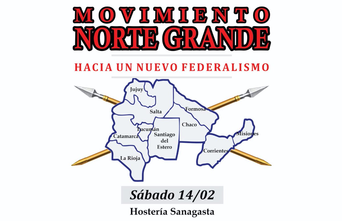 LLAMADO A CONSTRUIR UN PROYECTO NACIONAL CON EJE EN EL #NORTEGRANDE

<a href="/QuintelaRicardo/">Ricardo Quintela</a> <a href="/terelunalarioja/">Teresita Luna</a>