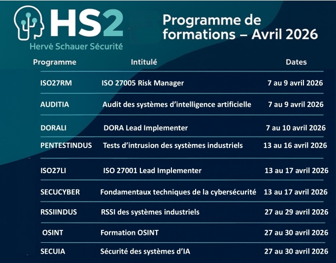 HS2 (Hervé Schauer Sécurité) tweet media