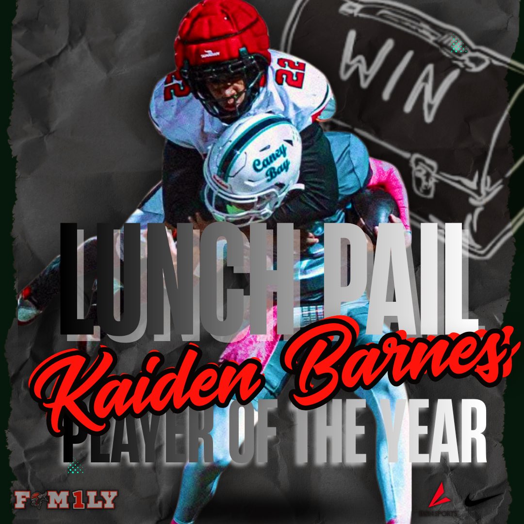 RecruitBCFB's tweet photo. 🚨2026 Award Winners🚨

Defensive POY: Carter Chancy 
Offensive POY: Santiago Bizzell  
Lunch Pail POY: Kaiden Barnes 
Special Teams POY: Amare Ryals 

#FAM1LY 🔴⚪️⚫️ https://t.co/fGUyicwlZV