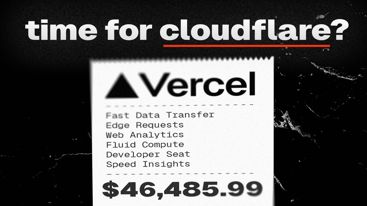 wesbos's tweet photo. The Epstein email website racked up a $46,485.99 Vercel bill

All the replies were:

1. Use Cloudflare
2. I could host this on a VPS for a ham sandwich

I dug into the site to see what could be causing this and if it would be cheaper or even possible with 450 million page views 

https://t.co/0VEBTCL0OD