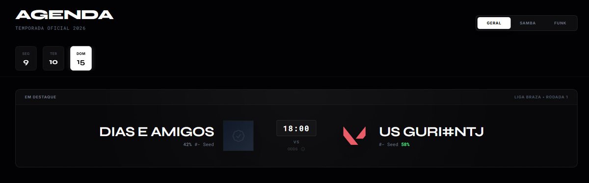 Salve rapaziada, de boas? Passando para avisar que nosso projeto F/A Dias e Amigos com Dias (eu xd), <a href="/1monduccivlr/">monducci</a> <a href="/zer0_vlr/">Zer0</a> <a href="/ozetplay/">zeT</a> e <a href="/gzwvlr/">gzw</a> estaremos participando do <a href="/playbraza/">BRAZA</a> neste Domingo 15/02 as 18h. Torçam por nos!! (estou vendo aonde poderá ser transmitido nosso jogo)