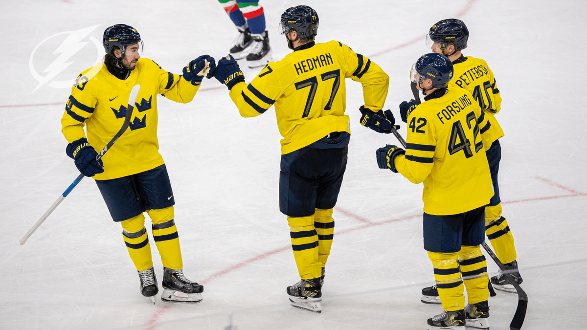 wtbre's tweet image. Tampa Bay Lightning Players Shine In Milano Cortina 2026 Winter Olympics Debut: Sweden (Hedman ⁘ Holmberg) and Slovakia (Cernak) both picked up wins in the opening games in Milan The NHL made its return to the Winter nhl.com/lightning/news…