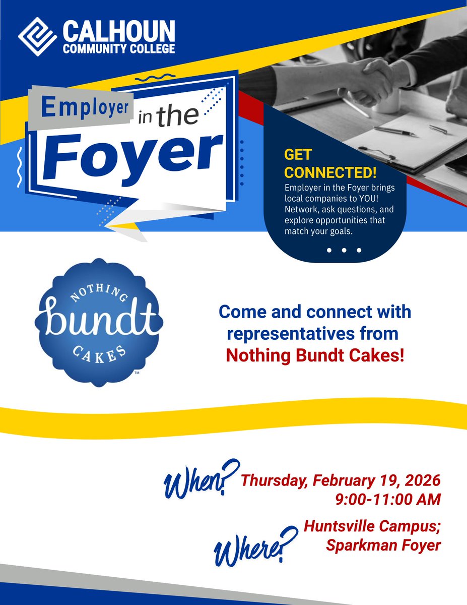 Calhoun Community College tweet media