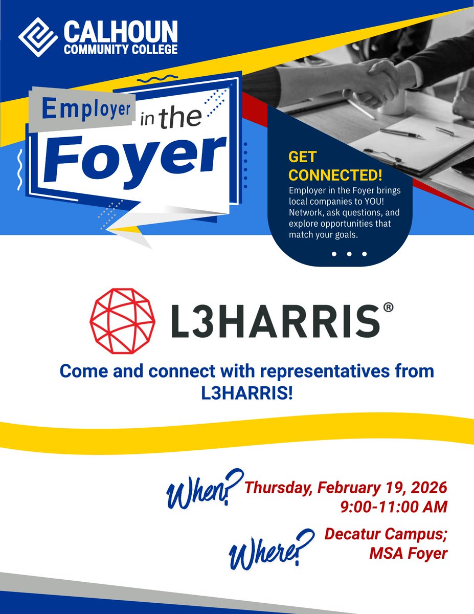 Calhoun Community College tweet media