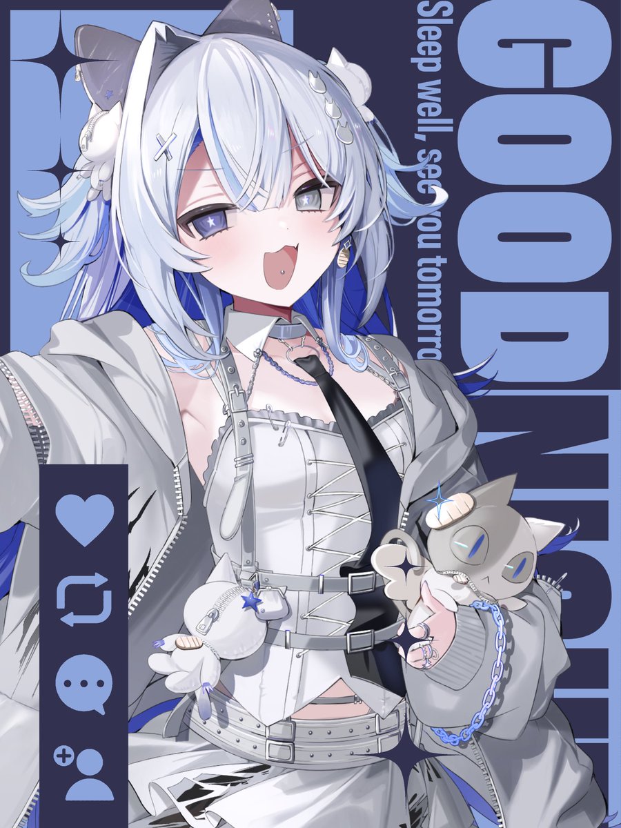 💭🤍.•*¨*•.*♬ 💭🤍
 #おやすみVTuber
💭🤍.•*¨*•.*♬ 💭🤍
 #新人VTuber  #Vtuber準備中 

みんな今日もお疲れ様〜ᴗ  ̫ ᴗ
明日は金曜日＆バレンタインだよ!!❤🍫🎁

チョコは好きだけど苦いチョコは苦手で│՞. ̫ .՞)……
ココアも苦い気がして、苦手なのεඉ  ̫ඉз