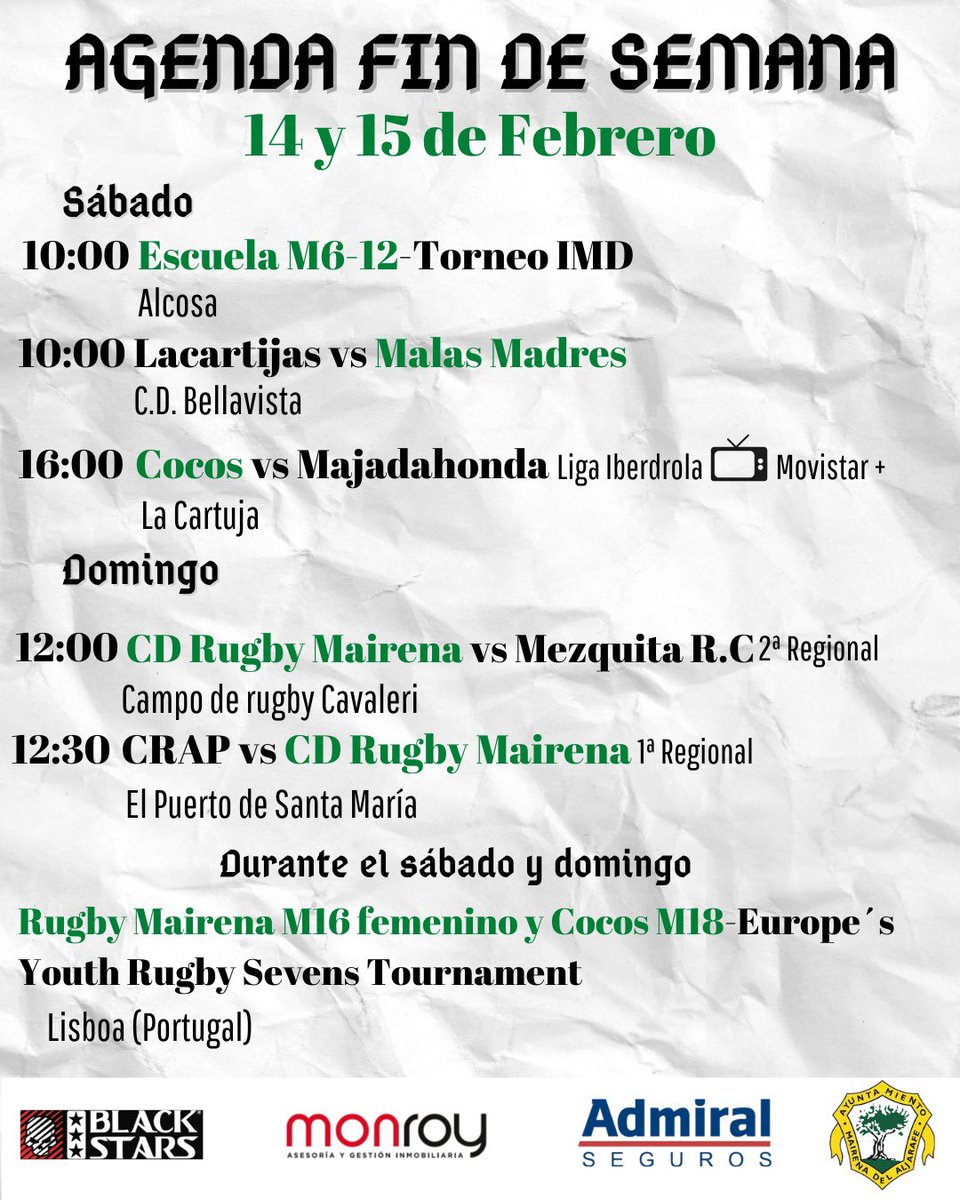 CD Rugby Mairena UAS tweet media