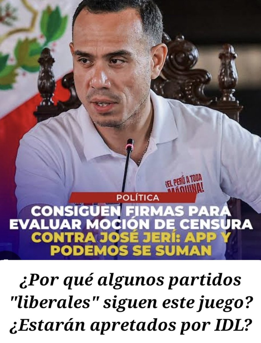 Fuerza Popular se mantiene en el orden institucional. No juega con cambios de gobierno (ministros, asesores, proyectos, etc.) a dos meses de elecciones. Ademas, los hechos corresponden a investigaciones en curso y a escándalo mediático. ¿Quiénes y por qué desean caos y desorden?