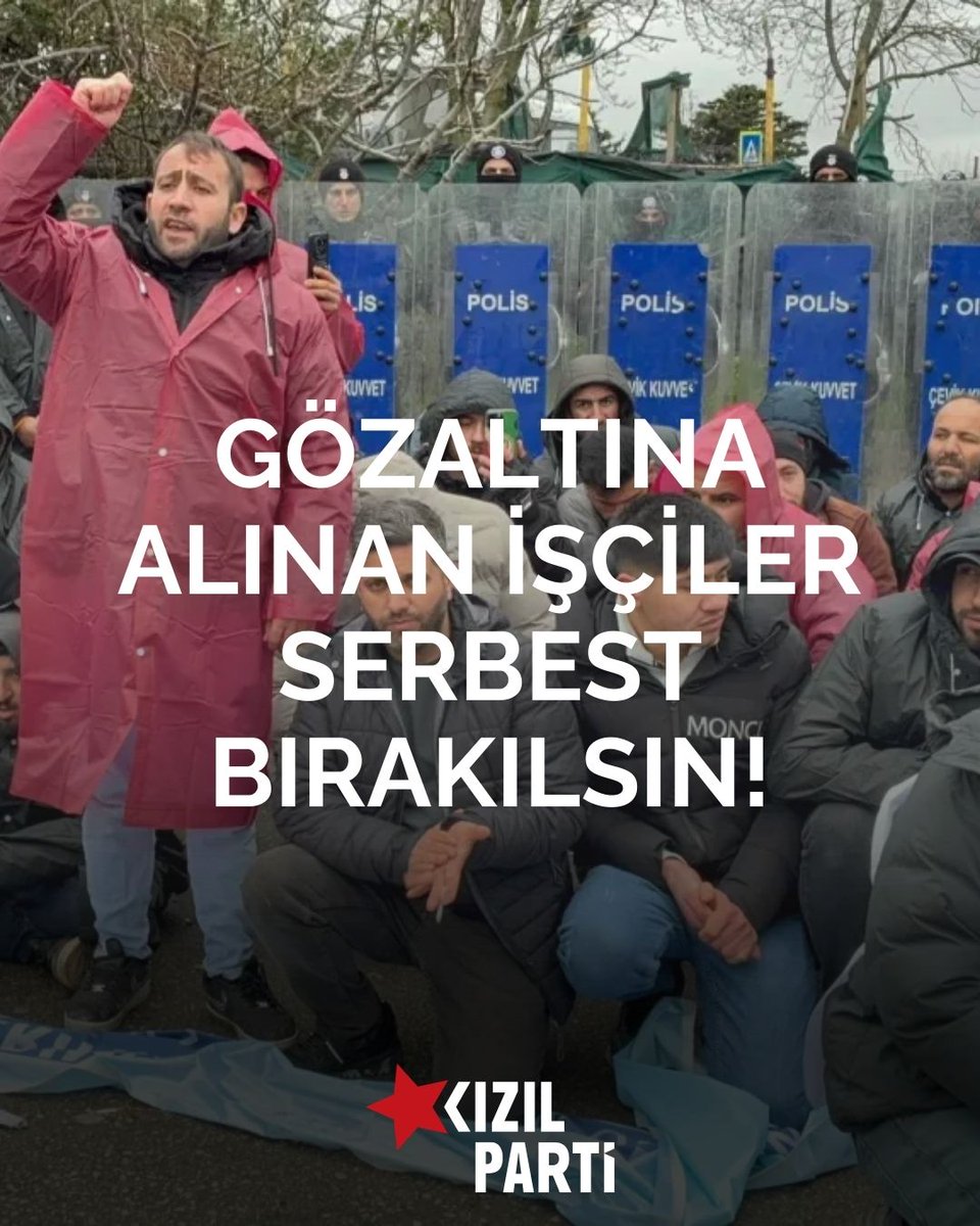 İnsanca yaşam ve emek mücadelesi veren depo işçileri, Migros patronu Tuncay Özilhan'ın emrindeki polisler tarafından gözaltına alındı.

Gözaltına alınan işçiler serbest bırakılsın!
Migros depo işçilerinin talepleri kabul edilsin!

#100MigrosİşçisiGözaltında