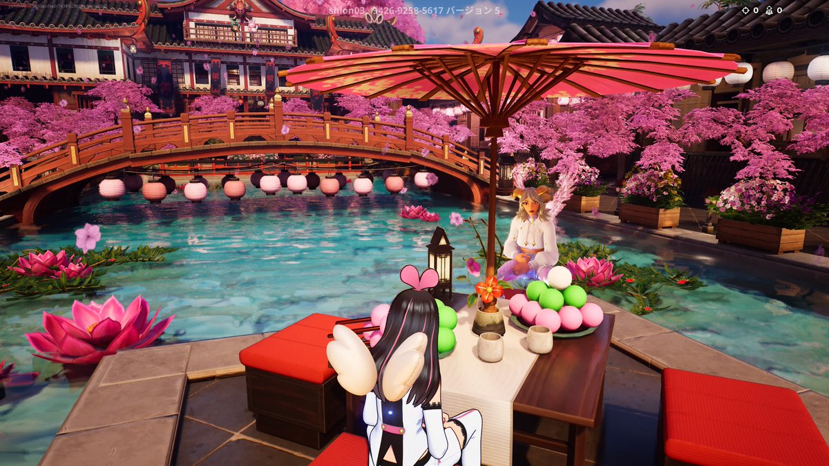 紫苑さんの新作春マップで花見をしてきましたー！あと狐さんがいっぱい