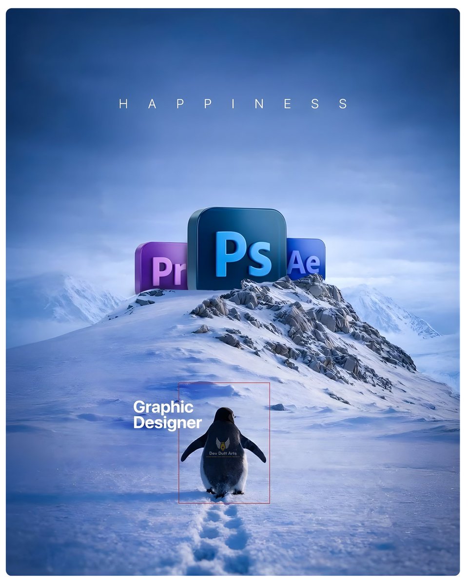 devduttarts's tweet photo. Never related to a penguin this much. 🐧❄️
Lost. Cold. Still walking forward.
#LostPenguin #BBCDocumentary #PenguinOfAntarctica #CreativeJourney #GraphicDesignerLife #VideoEditorLife #ContentCreators #SmallBusinessOwners #DesignLife #CreativeProcess #DevDuttArts #Storytelling https://t.co/UtnLxzsSqd