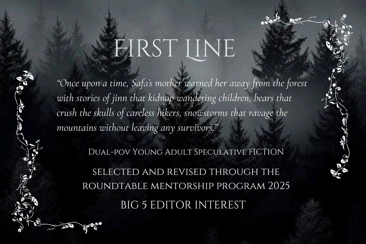 ❄️ BIG 5 EDITOR INTEREST ❄️

An Agent's Guide to The Death and Diffraction of Safa Rizwan

On the verge of death, Safa makes a desperate bargain with a mysterious jinn—now she has 3 obscure clues, 0 memories and 1 month to win back her life

#QuestPit #YA #Q #F #SPEC #agentsguide