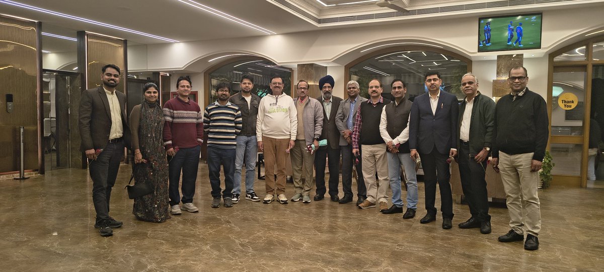 IiscPtg's tweet photo. IIT Delhi Alumni meet at Indore @ Shreemaya Residency Restaurant https://t.co/v0jcBWIuVg
