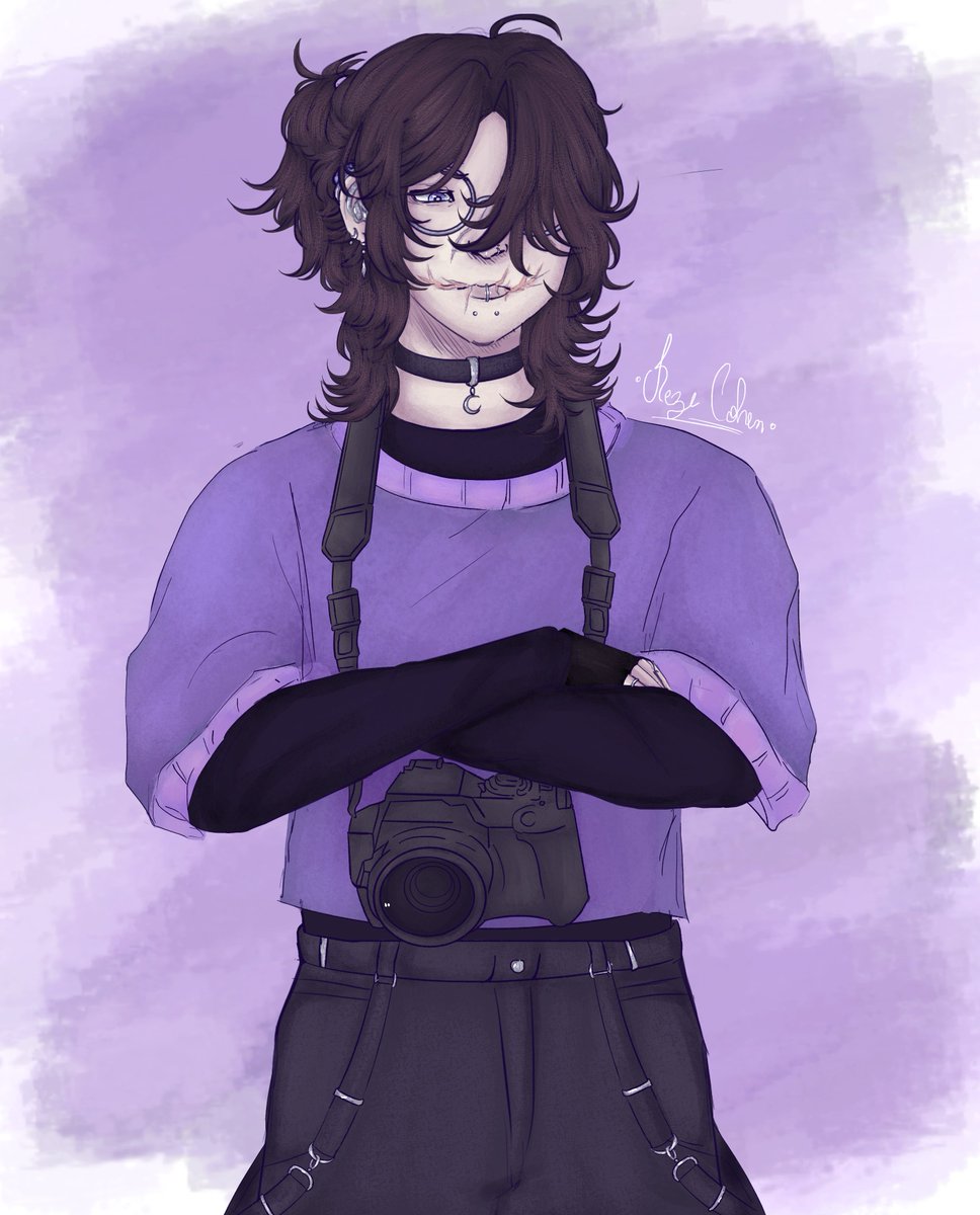 Meu personagem de rpg  Que vou jogar hj :)) Conheçam meu filho César : 
 #artistasbr #artistabr #art #BRar