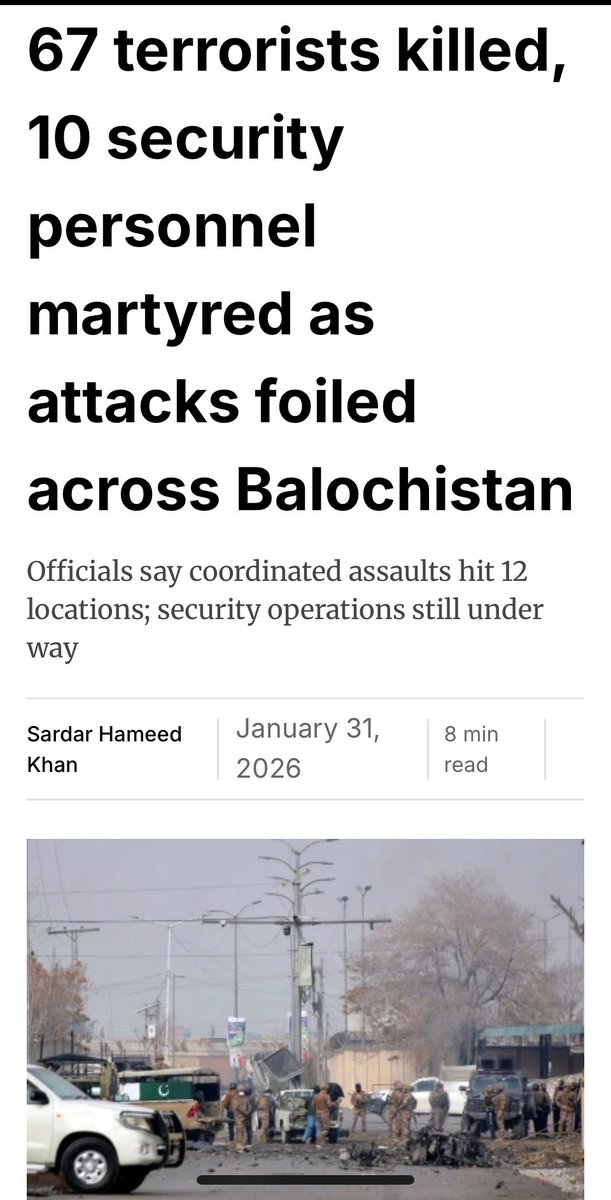 Mushahid's tweet photo. Size, scale &amp; synchronicity of terrorists audacious attacks across length &amp; breadth of Balochistan mark both inflection point in  Insurgency + monumental security failure! Time to review &amp; revise flawed &amp; failed approach that has abysmally failed to protect people of Balochistan https://t.co/Ziugt3SS7c