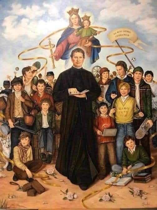 Feliz Fiesta de San JUAN BOSCO !
Que como Nuestro Querido Padre, Maestro y Amigo... Seamos FERMENTO que hace CRECER TODA la MASA.

San JUAN BOSCO RUEGA por Nosotros y por el Mundo Entero.