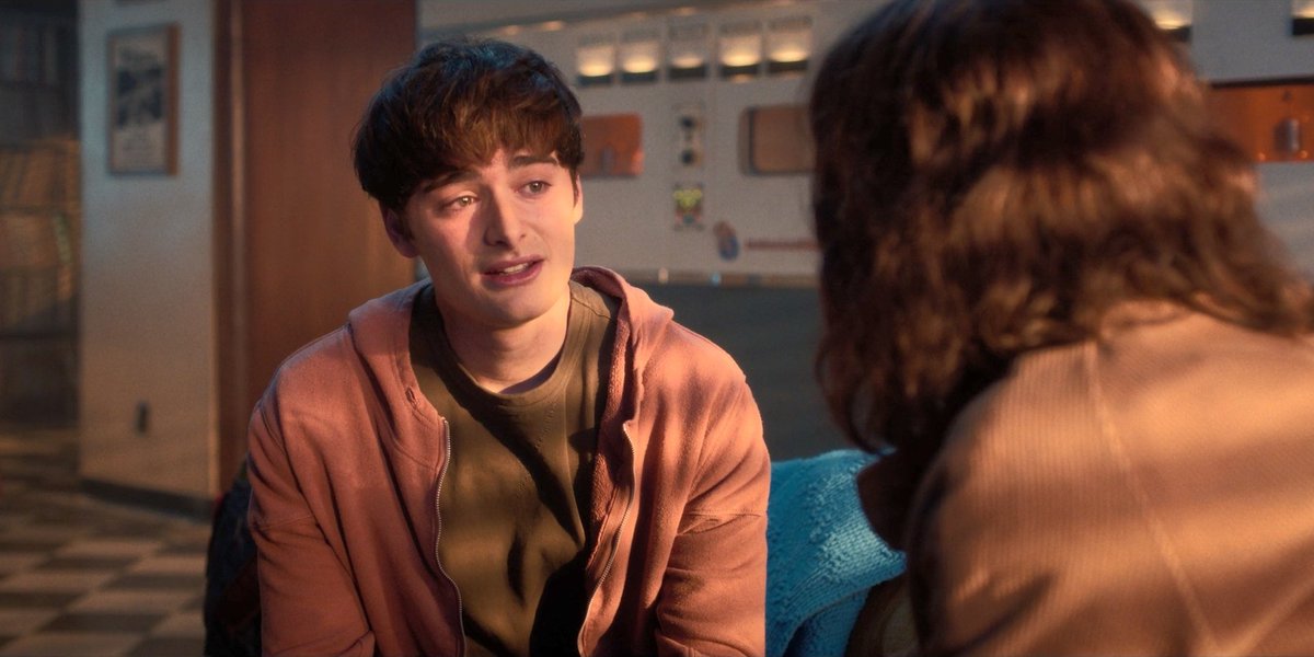 wllthewise's tweet photo. everyone hates on will's final outfit, but in my opinion, he looked so cute and soft and cuddly in it 🙁 just look at him. don't you want to give him the biggest hug? https://t.co/SsyVI8XEXF
