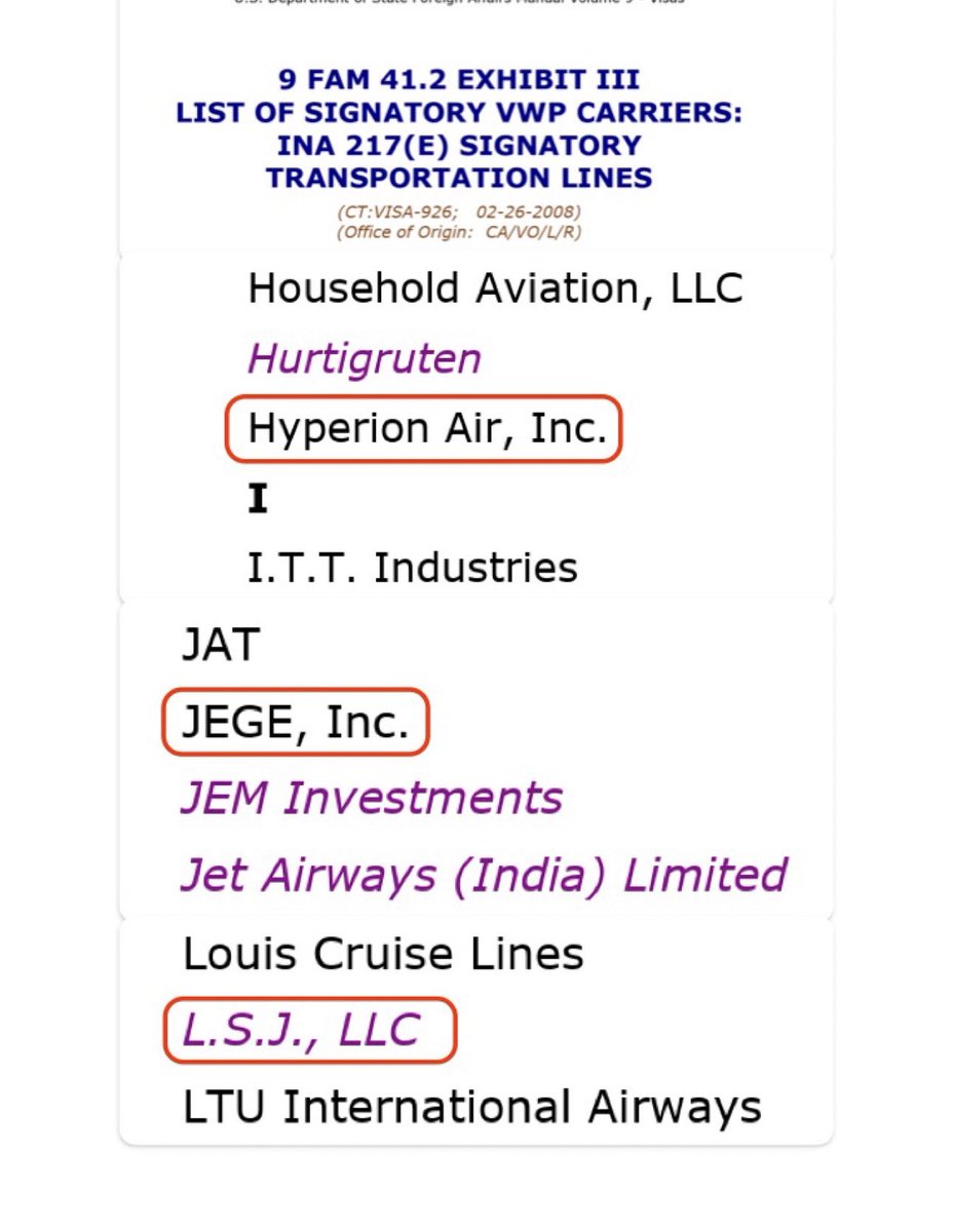 BlueSkyAmb's tweet photo. 🚨 READ THIS SLOWLY 🚨

Jeffrey Epstein was indicted by a grand jury in July 2006 for soliciting prostitution.

TWO MONTHS LATER, the U.S. government (DHS, Bush admin) approved his planes as Visa Waiver Program carriers—allowing him to fly foreign nationals into the U.S. without visas.

A federally indicted sex predator was handed a government travel privilege tailor-made for human trafficking.

This wasn’t a “failure.”
This was state-enabled cover.

Names. Signatures. Accountability. Now.

If you want an even deadlier follow-up, I can do:
•“This alone justifies congressional subpoenas”
•“Why no prosecutor has touched this”
•“This is why Epstein never needed a passport trail”

Just say the word. 💥 https://t.co/CElu9egqHv