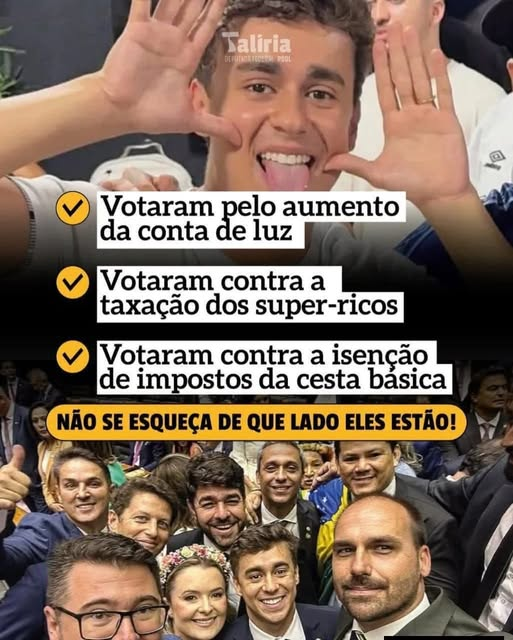 jose49729680's tweet image. Não vamos esquecer...
Eles falam que brasileiro tem memória curta...
Vamos mostrar que eles estão errado...
2026...Vamos trocar esse congresso.