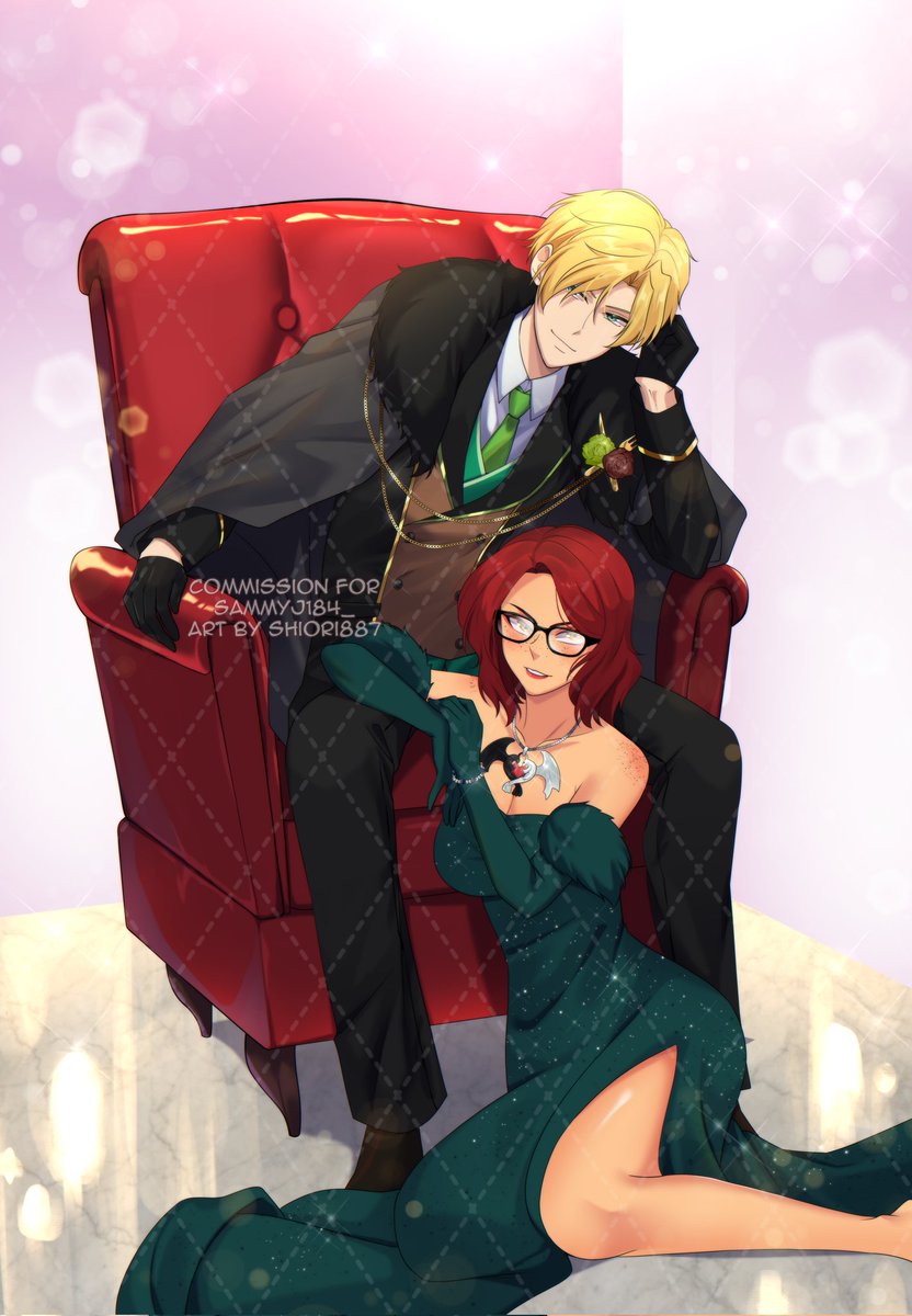 Mafia AU

The boss and her man

There are perks to running the world on the other side of gray. Tho it's not all Glitz and glam it's certainly part of the charm 

Thank you <a href="/_shiori887/">shiori887</a> for this amazing piece

#obeymesatan #OBMmafiAU