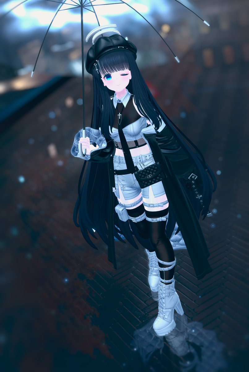 dhole_VRC's tweet photo. 雨上がり
#MireneLine #VRChat https://t.co/6ZaxupfiZ8
