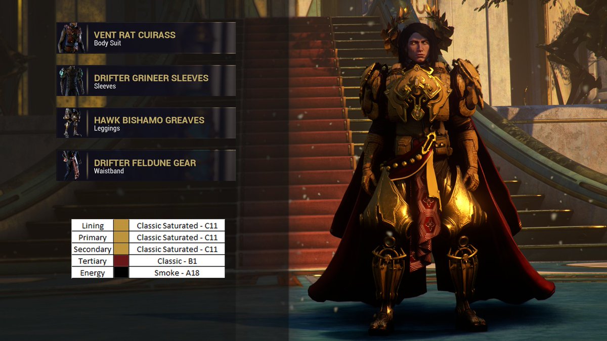Emperor of Mankind fashion Tutorial
#tennocreate 
#Warframe 
#warhammer40k
<a href="/PlayWarframe/">WARFRAME</a>
<a href="/DigitalExtremes/">Digital Extremes</a>
