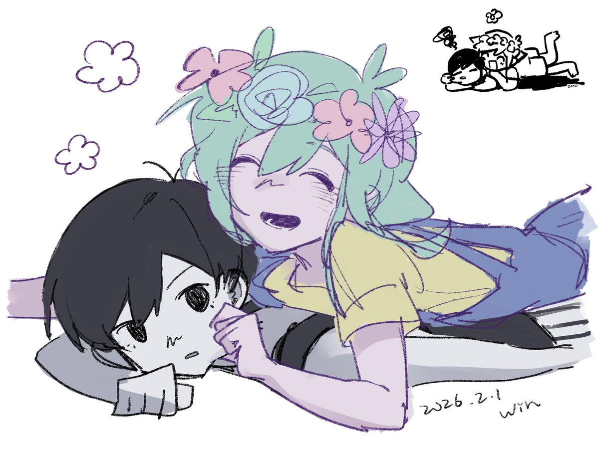 O51515O's tweet photo. #OMORI #OMORIFANART https://t.co/CmeNsb92Ne