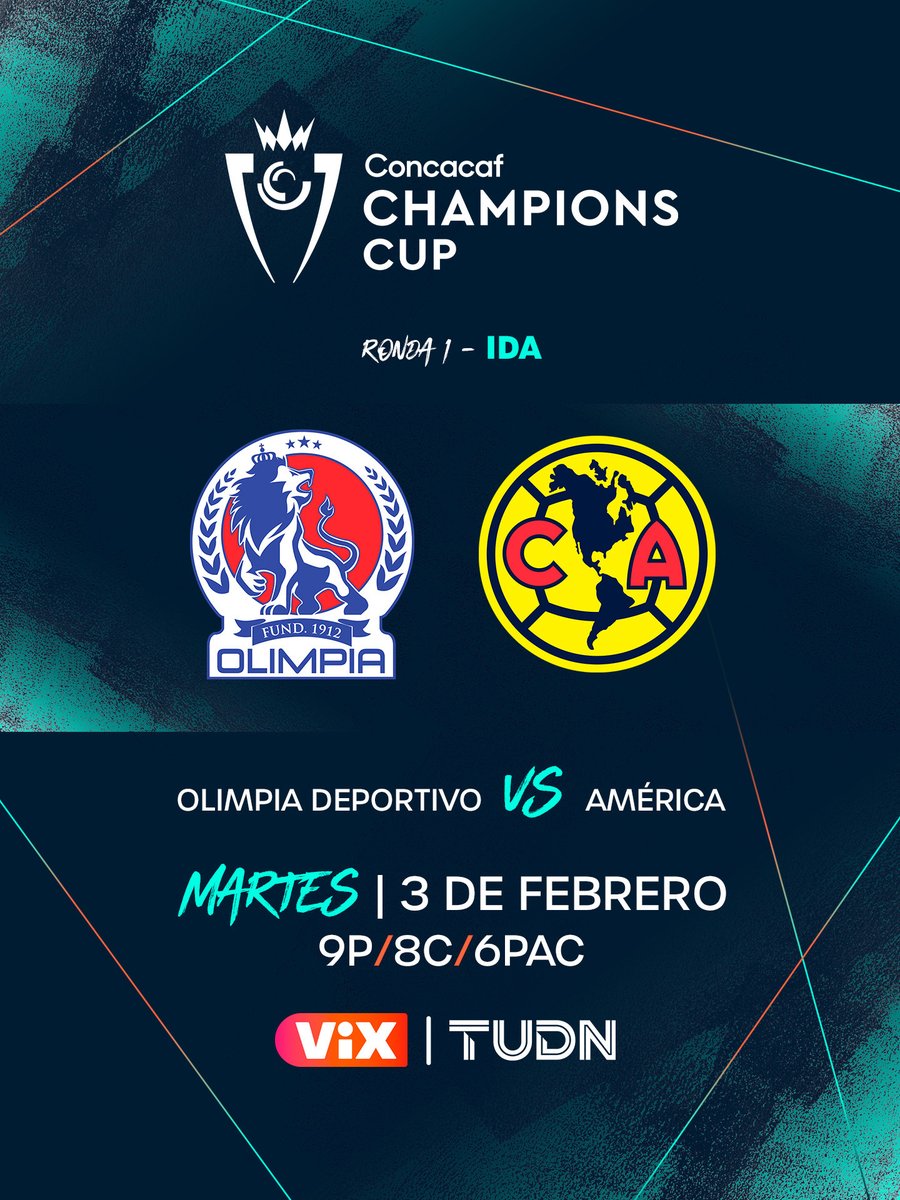 🏆🤩 La #ChampionsCup comienza con todo el POWER  

🦁👊En Honduras, el <a href="/CDOlimpia/">Club Olimpia Deportivo</a> ya se prepara para recibir al <a href="/ClubAmerica/">Club América</a> 🦅

Rueda el balón este martes en TUDN y <a href="/VIX/">ViX</a> 📲bit.ly/3ykBGmd