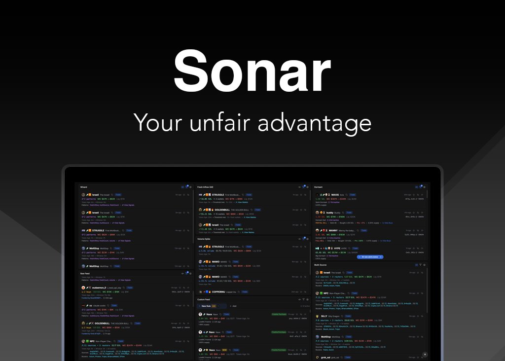 Sonar tweet media