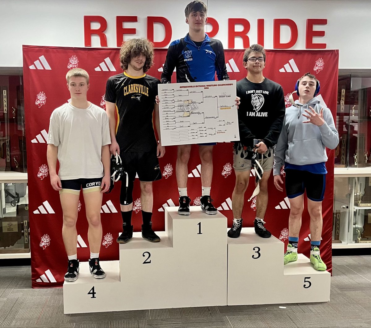Senior Camdyn Makranszky placed 2nd in Sectional and will advance to Regionals next weekend <a href="/CCSCAthletics/">ClarksvilleAthletics</a>