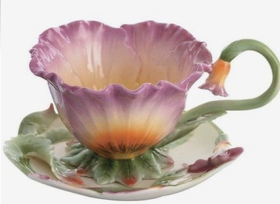 fairiehaze's tweet image. fairy tea cups