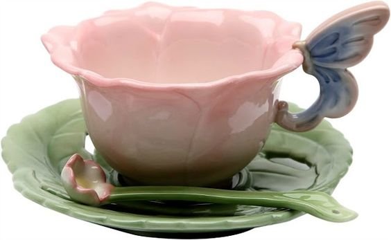 fairiehaze's tweet image. fairy tea cups