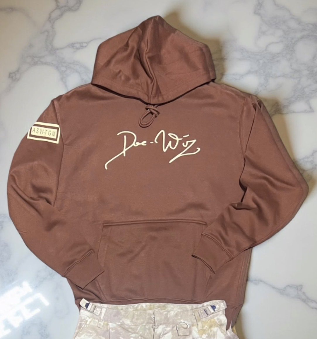That chocolate cream DWA hoodie serious. Order now before it’s too late