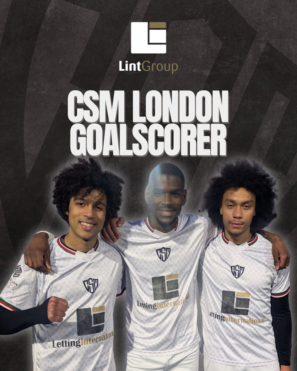 CSMLondonFC's tweet photo. 🏆 @EssexAllianceFL- Senior Division
⚪ @ryanfc_1st 0-3 CSM London
⚽ Pluche - Milla - Mutale
⭐ D. King

An excellent second half to secure 3 points and back to back clean sheets 💪🏽 https://t.co/riVtozkS5G