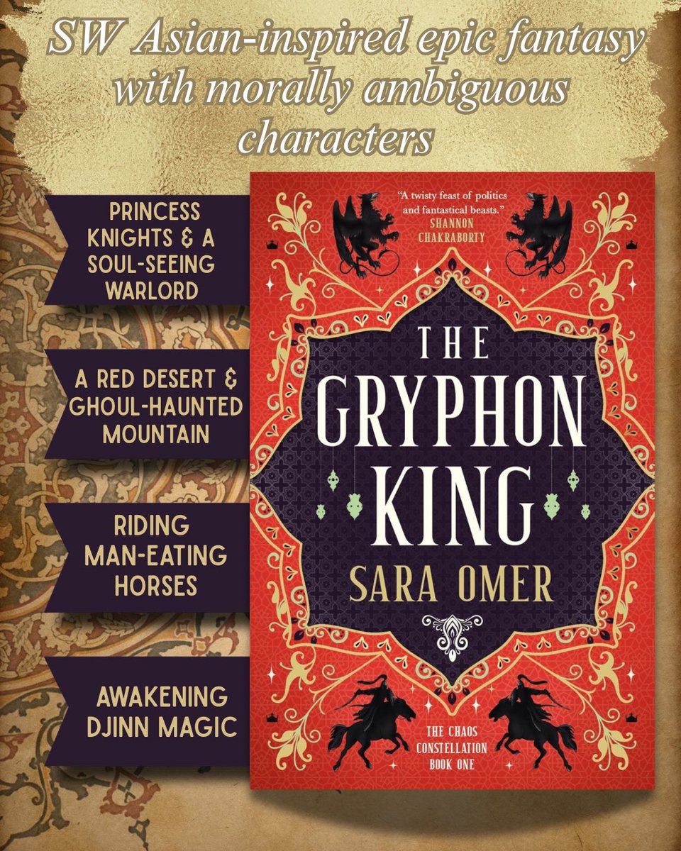 Sara Omer | THE GRYPHON KING out now ⚔️ tweet media