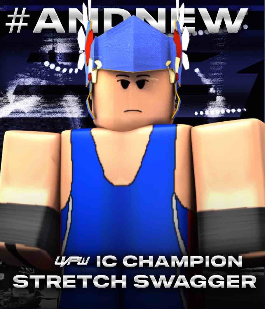 SWAGGER IS CHAMPION AGAIN! Haven't held Gold since LVPW Mania 4! Stretch Swagger put down the PIG Show to be able to call himself INTERCONTINENTAL CHAMPION! #LVPWRebellion