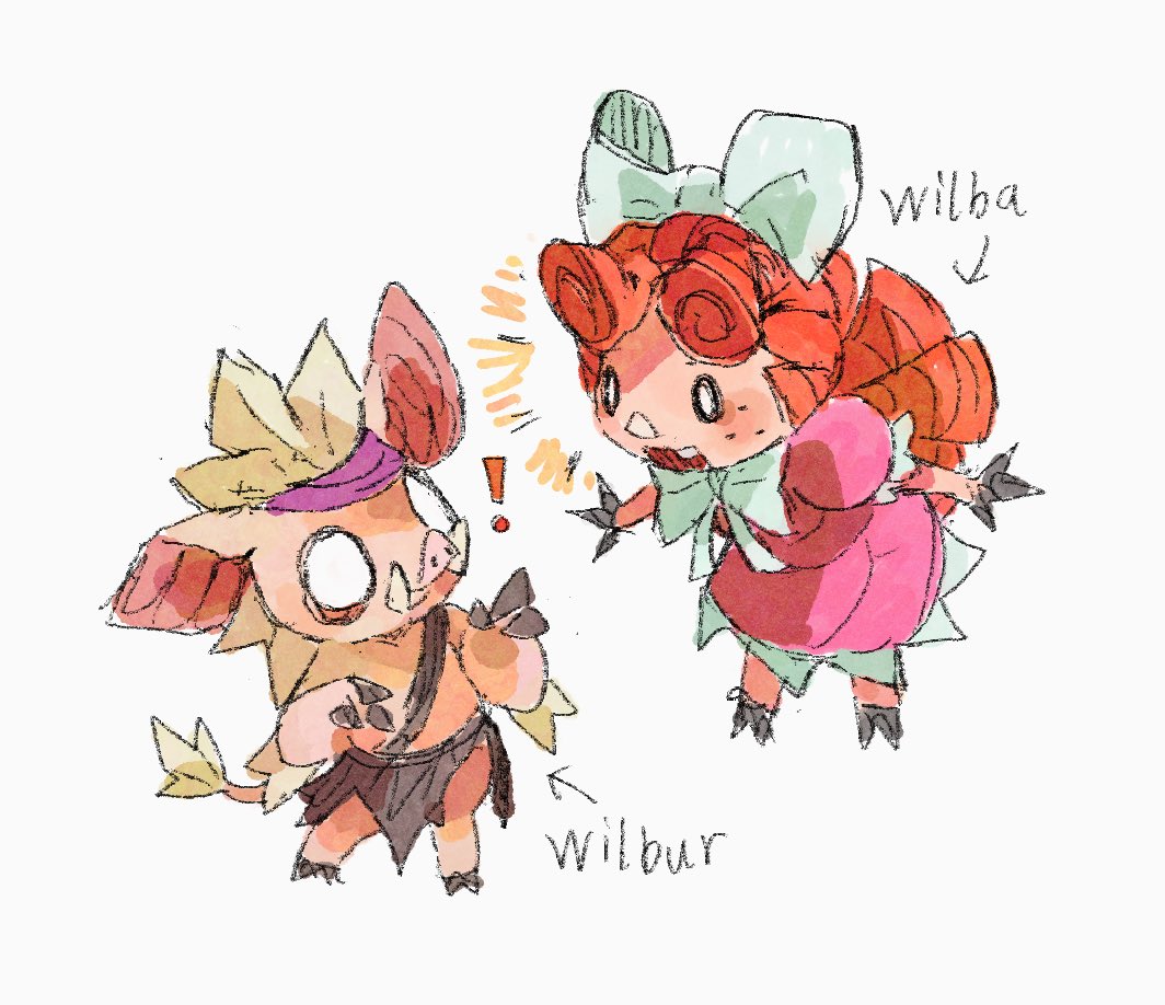 zerov_crow's tweet image. 威尔伯&amp;amp;威尔芭 #DarkestDungeon #DontStarve