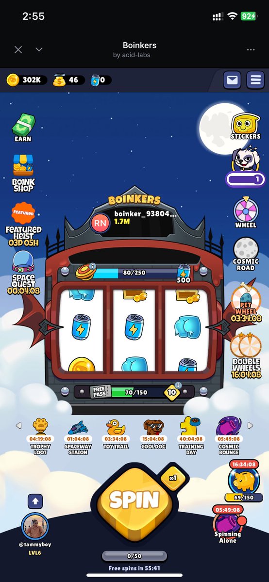 MattSabejon's tweet photo. lowkey liking this game on base app. boinkers, what's your level? 
#Base #BaseApp #BaseGames #Boinkers @baseapp @basepilipinas @base https://t.co/zqpSbc0yOt