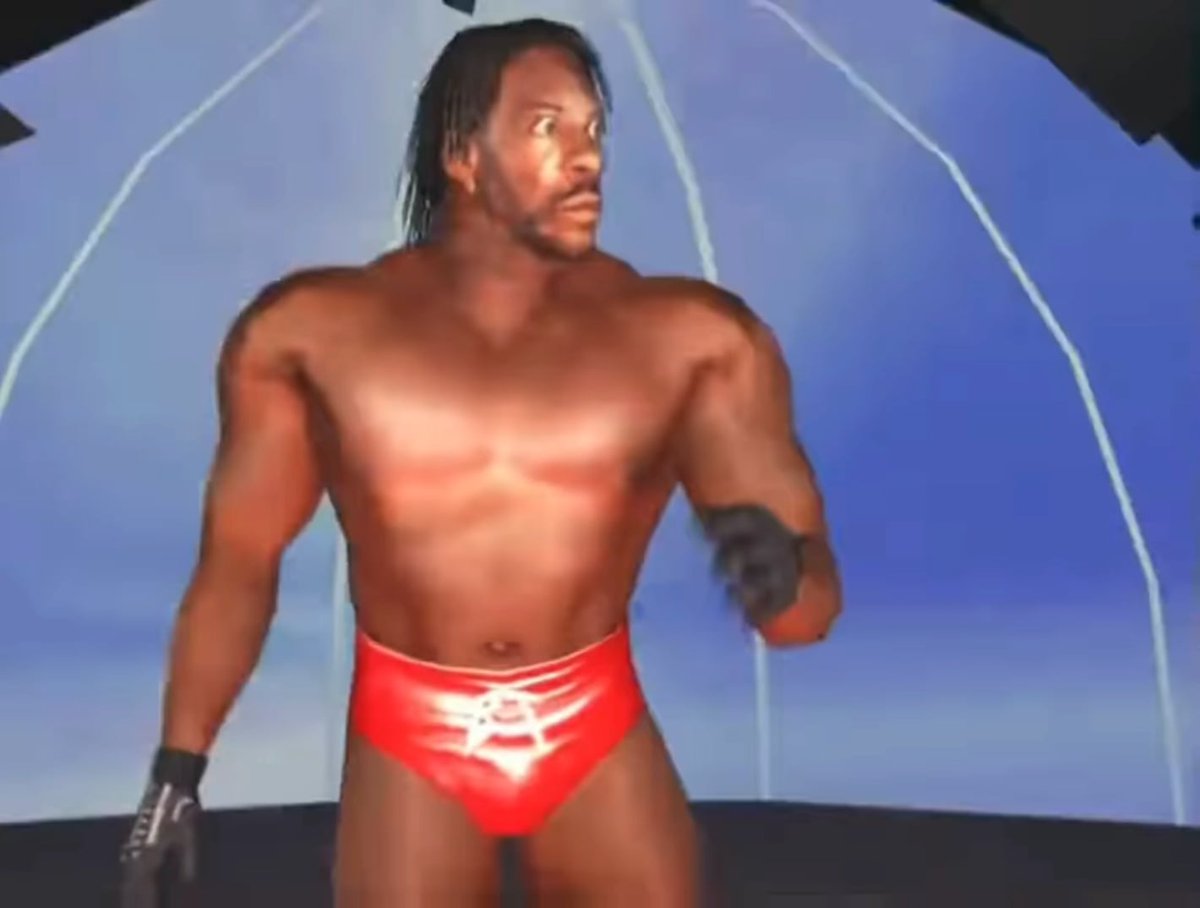 All the talk about the upcoming #WWE2K26, but let's never forget that THIS is how Booker T looked in WWE12. And this wasn't a product of the time, the developers just sucked.

The 2nd pic was Booker from Smackdown Shut Your Mouth in 2002.