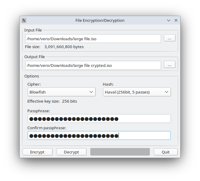 NDXDev's tweet photo. DCPcrypt v2.0.5 — Crypto library for Free Pascal/Lazarus

◆ 20 ciphers (AES, Blowfish, Twofish, RC4...)
◆ 10 hashes (SHA-256, SHA-512, MD5...)
◆ 6 block modes, stream encryption
◆ Pure Pascal, cross-platform
◆ 282 tests, MIT license

https://t.co/6Cd6z0ojpA

#FreePascal https://t.co/YdAbl9X14s