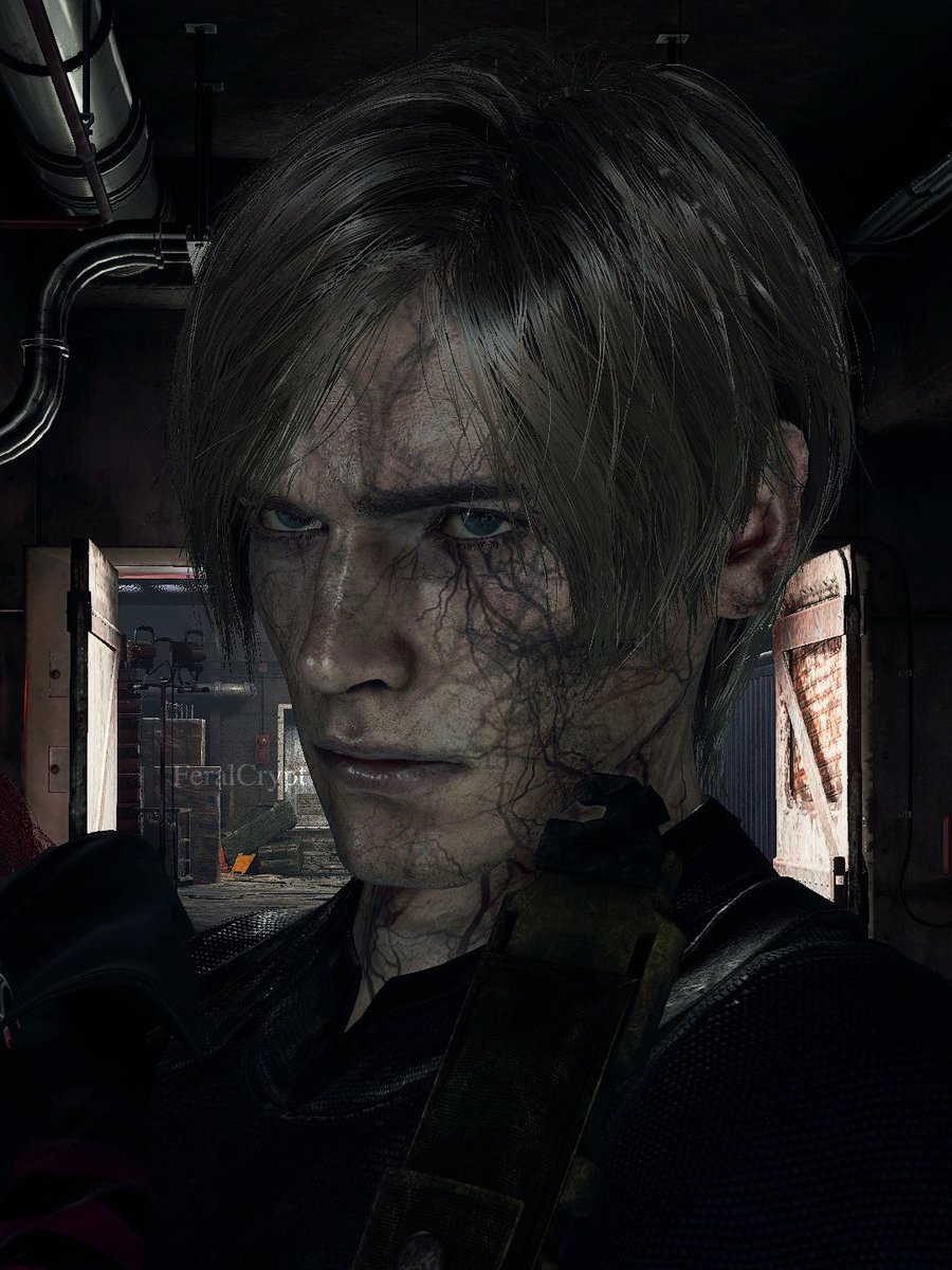 Pretty boy, I'm gagged #LeonKennedy #REBHFun