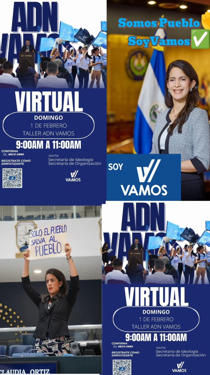 Atención Hermanos Lejanos‼️Corran la voz!!

Todos mañana a conectarse en línea✊Primer ADN VAMOS El Salvador para nuestros hermanos del Exterior e interior del país🔥Inscribanse al 6823-5990 ✅

<a href="/Migarrote_07/">HimanSV</a> <a href="/elcipitio503/">EL CIPITIO</a> <a href="/_MoisesRivera_/">#NoAlaMinería</a> <a href="/ElFantasma_Sv/">ElPhantomSv</a> <a href="/Kmikaze0102/">Tio_Pini 🇸🇻🇺🇲🇮🇱✝️🕎</a>